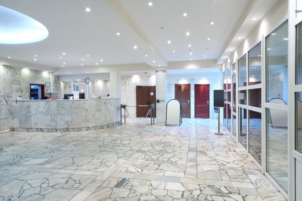 CONCIERGE, RECEPTION, LOBBY AND ENTRANCE AREA SECURITY