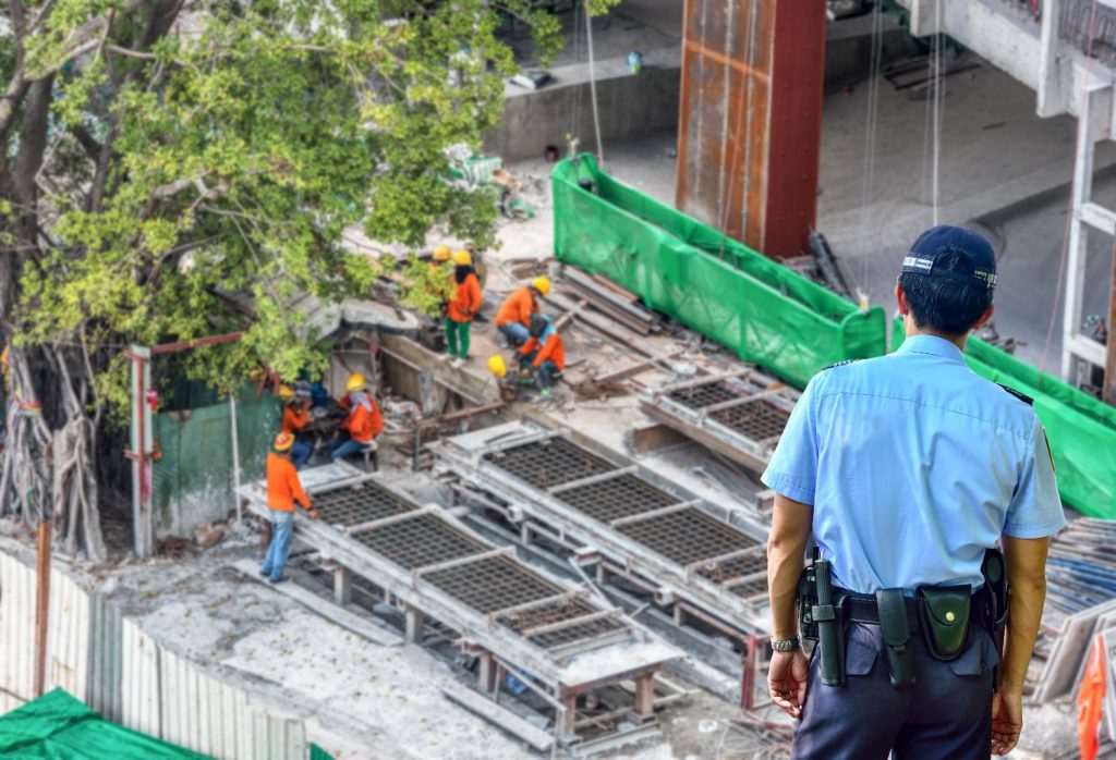 CONSTUCTION SITE SECURITY GUARDS